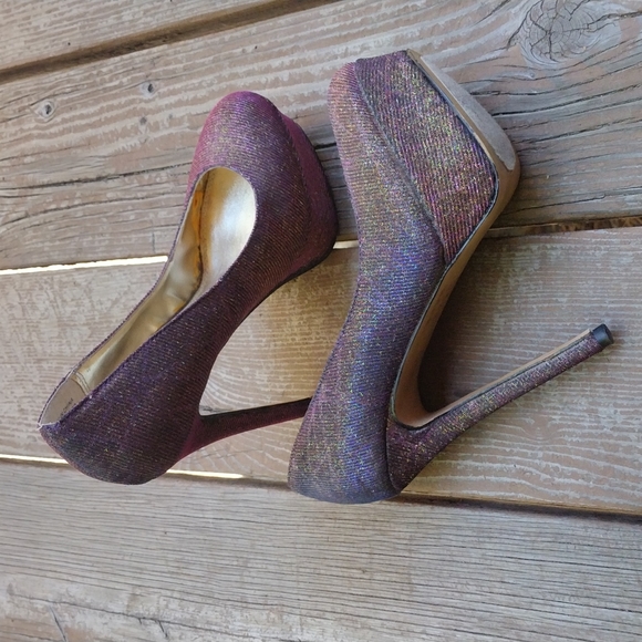 Bakers Iridescent Heels 💗💜💙 - Picture 5 of 8